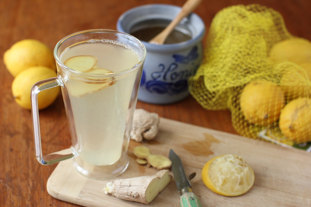 имбирь с лимоном и медом