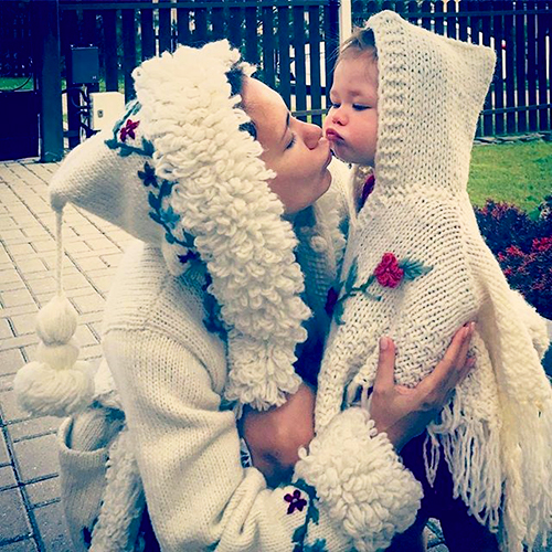 Климова и ее младшая дочь Бэлла фото