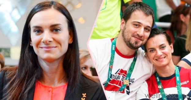 Елена Исинбаева родила сына в День святого Валентина