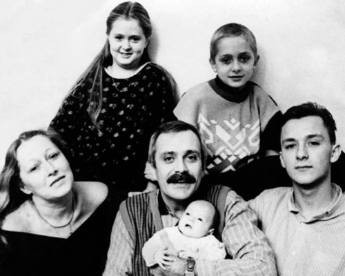 Семья Никиты Михалкова и Соловьевой