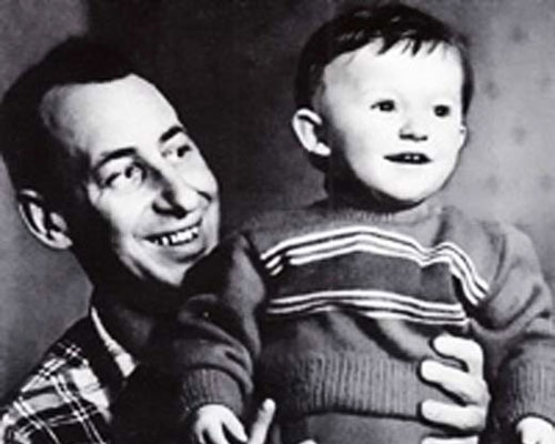 Владимир Басов с сыном