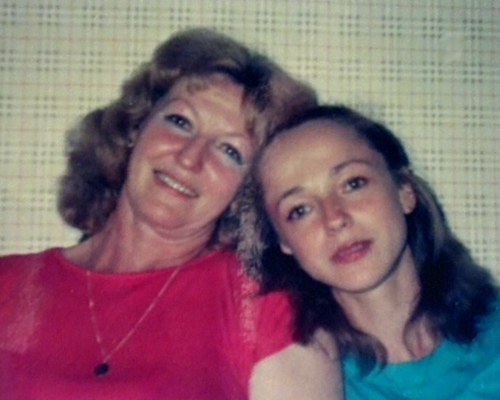 Анжелика Неволина с мамой