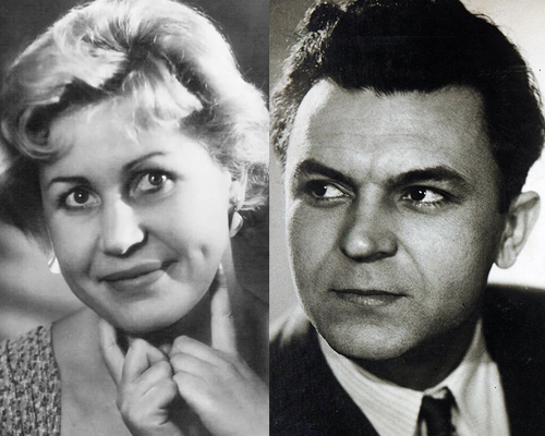 Сергей Бондарчук и Инна Макарова