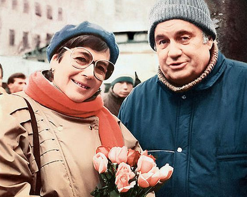 Эльдар Рязанов и Нина Скуйбина