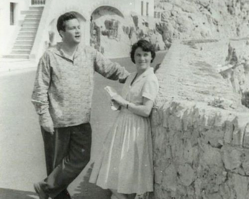 Эльдар Рязанов с первой женой Зоей Фоминой