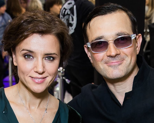 Ксения Алферова с мужем