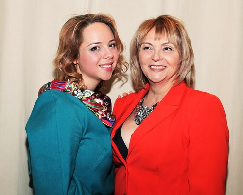 Марина Буримова с дочерью