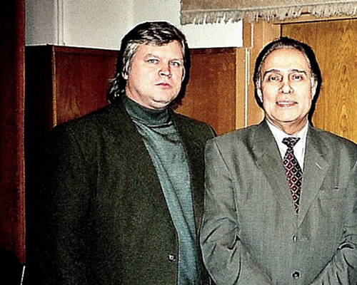 Николай Сличенко со старшим сыном