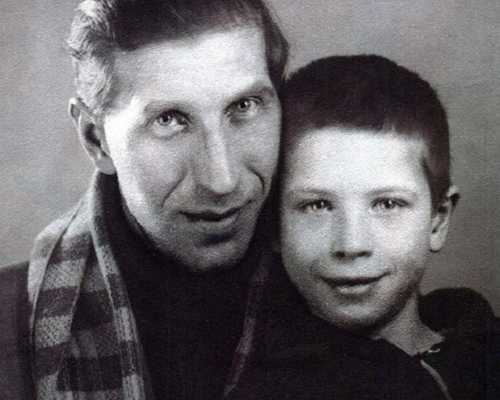 Сергей Филиппов с сыном Юрой