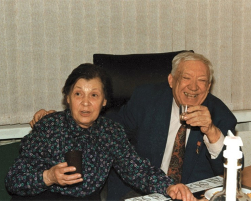 Юрий и Татьяна Никулины в зрелом возрасте