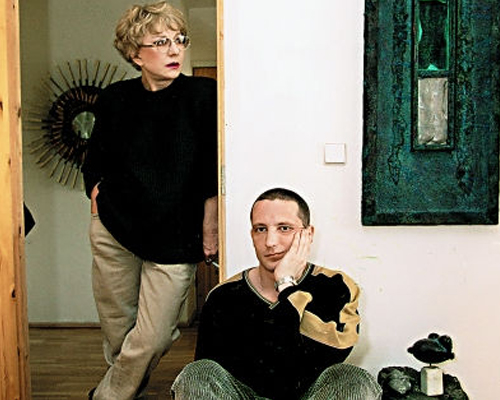 Татьяна Лаврова и ее сын Владимир Лавров