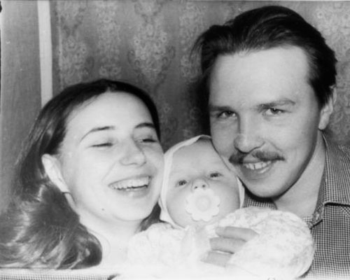 Гарик Сукачев и Ольга Королева с сыном