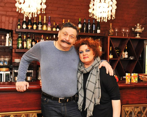 Дмитрий Назаров и его жена Ольга Васильева