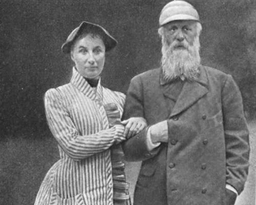 Григорий Пушкин и его жена Варвара
