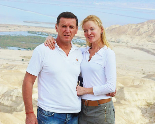 Лариса Вербицкая и ее муж Александр Дудов