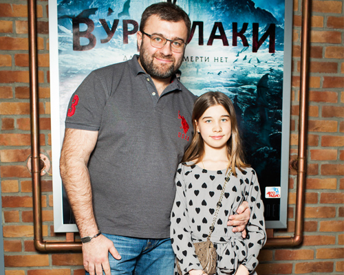 Михаил Пореченков с дочерью Марией