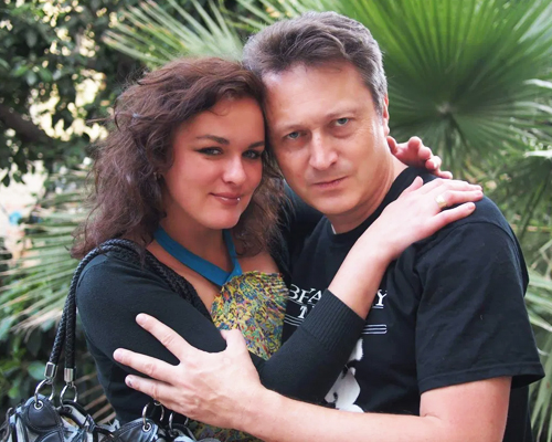 Елена Сафонова и ее второй муж Вадим Сухаревский