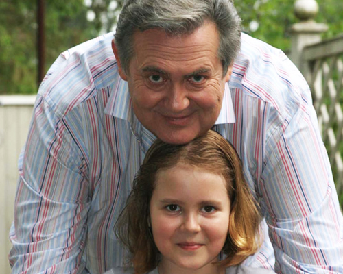 Юрий Стоянов и его дочь Катя