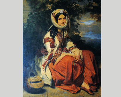 Портрет Александры Смирновой-Россет художника Ф.-К. Винтерхальтера, 1837 г.