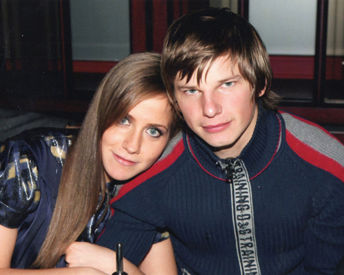 Андрей Аршавин и его первая жена Юлия