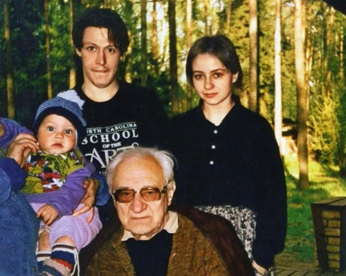 Евгения Добровольская со вторым мужем Михаилом Ефремовым