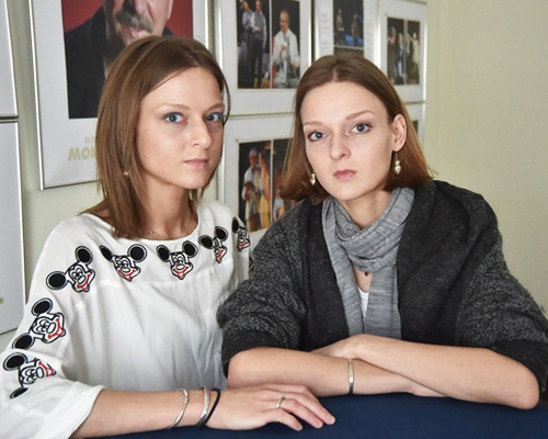 Сестры-близняшки Носик - Екатерина и Дарья