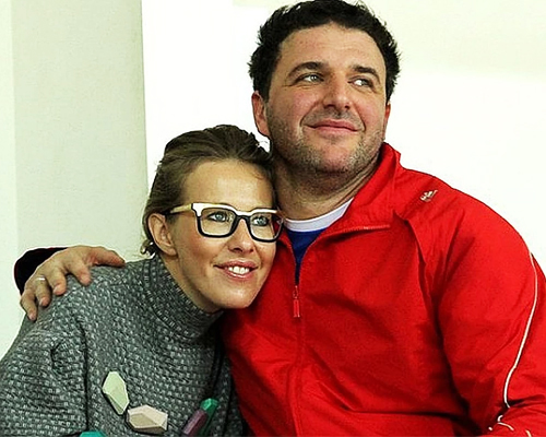 Собчак и ее бывший муж Максим Виторган