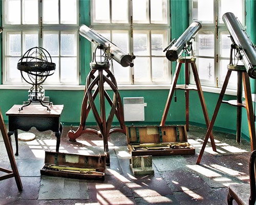 Астрономическая обсерватория в Музее М. В. Ломоносова в МАЭ РАН