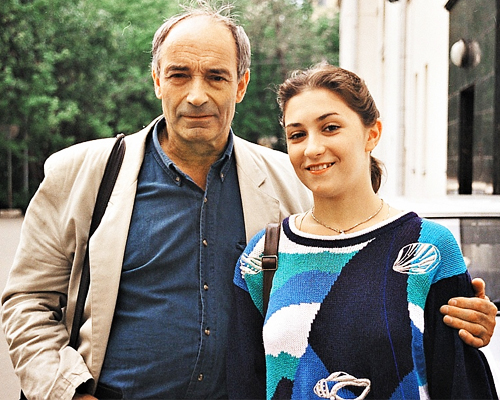 Валентин Гафт и его дочь Ольга Елисеева