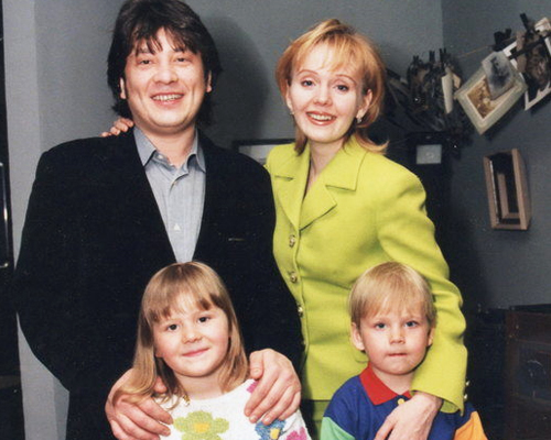 Валерия и Александр Шульгин с детьми