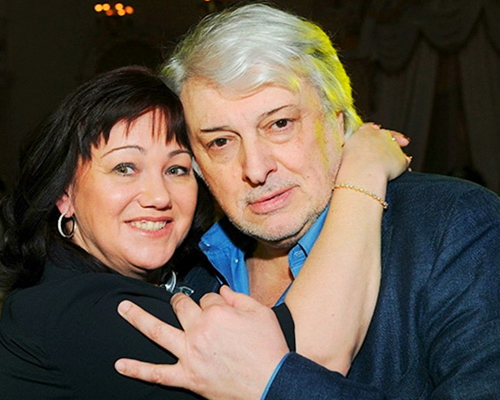Вячеслав Добрынин с женой Ириной