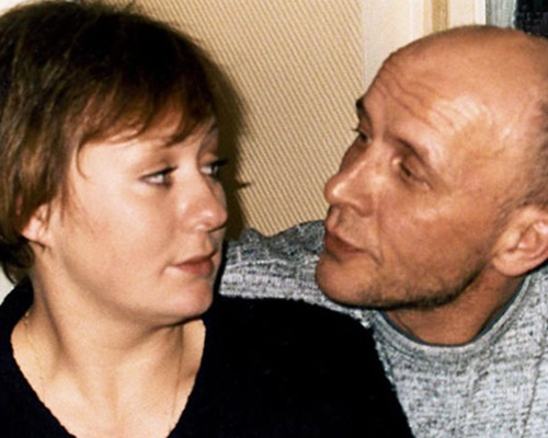 Мария Аронова с мужем Евгением Фоминым