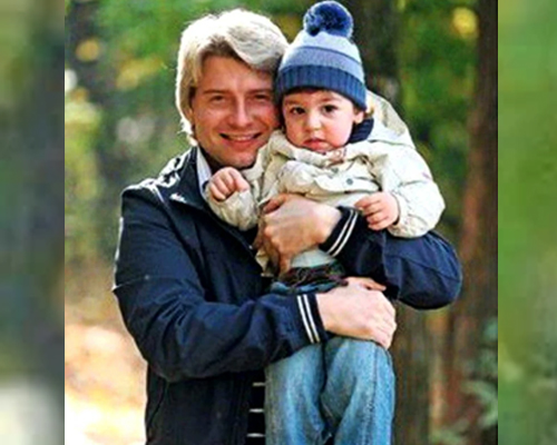 Николай Басков и его сын Бронислав Шпигель
