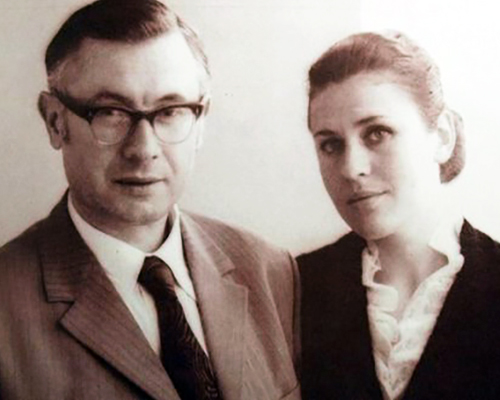 Валентина Толкунова и ее первый муж Юрий Саульский
