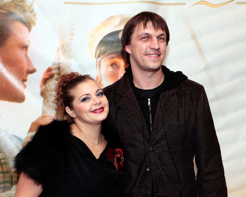 Ирина Пегова с мужем Дмитрием Орловым