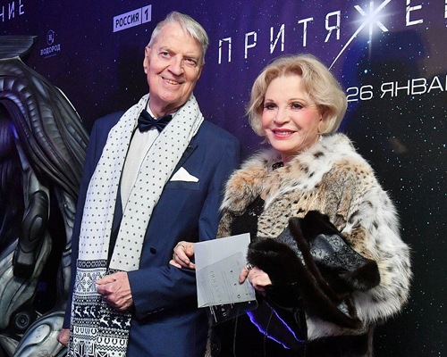 Людмила Максакова и ее муж Петер Андреас Игенбергс