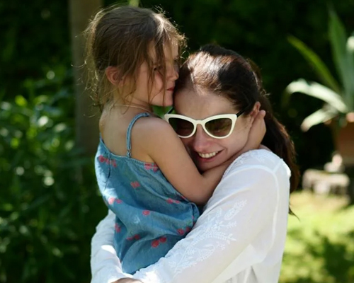 Марина Александрова с дочерью