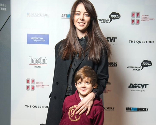 Марина Александрова и ее сын Андрей
