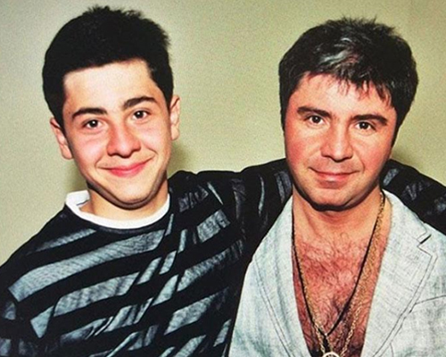 Сосо Павлиашвили с сыном