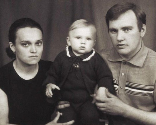 Надежда Кадышева с мужем и сыном