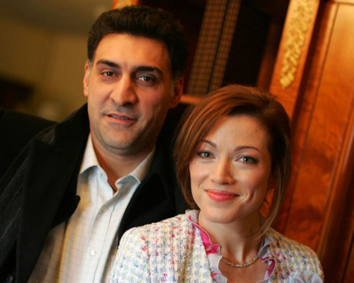 Тигран Кеосаян и его бывшая жена Алена Хмельницкая
