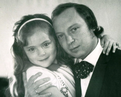 Валерий Ободзинский с дочерью Анжелой