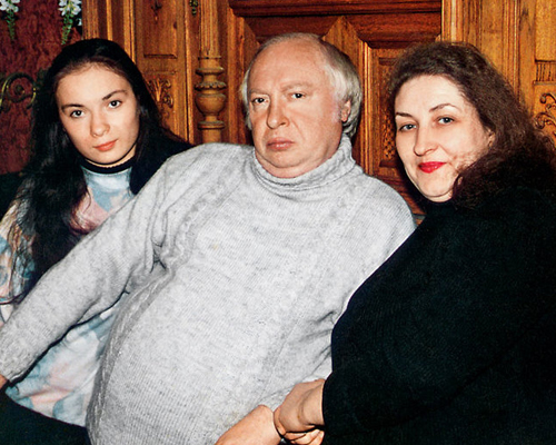 Валерий Ободзинский с женой и дочерью