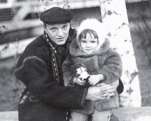 А. Кайдановский с дочкой Дашей