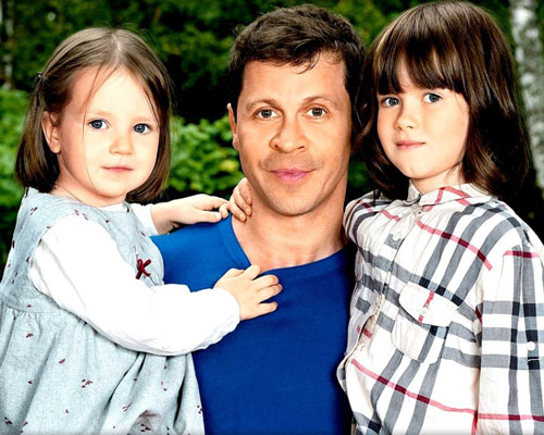 Павел Деревянко и его дети