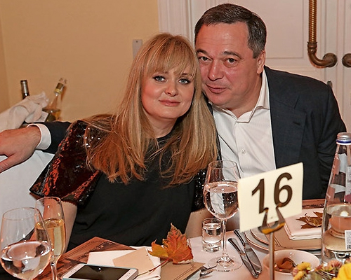 Анна Михалкова с мужем