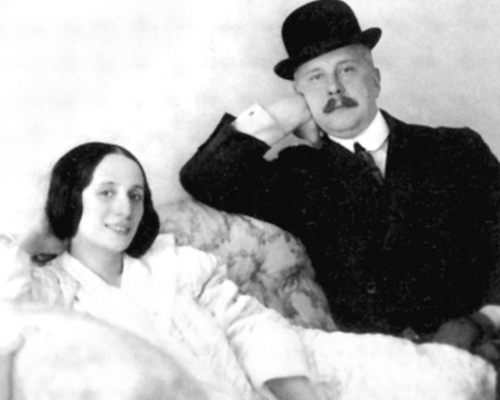 Анна Павлова с мужем Виктором