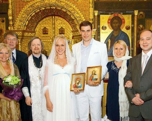 Венчание Дмитрия и Татьяны Дюжевых