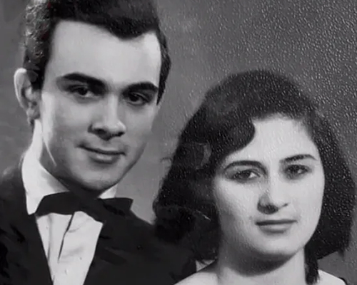 Муслим Магомаев с первой женой
