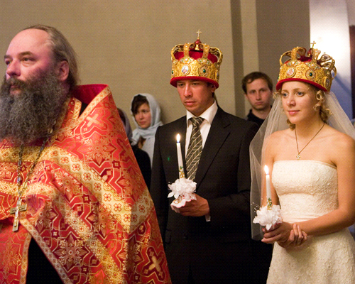 Венчание Андрея и Анны Мерзликиных
